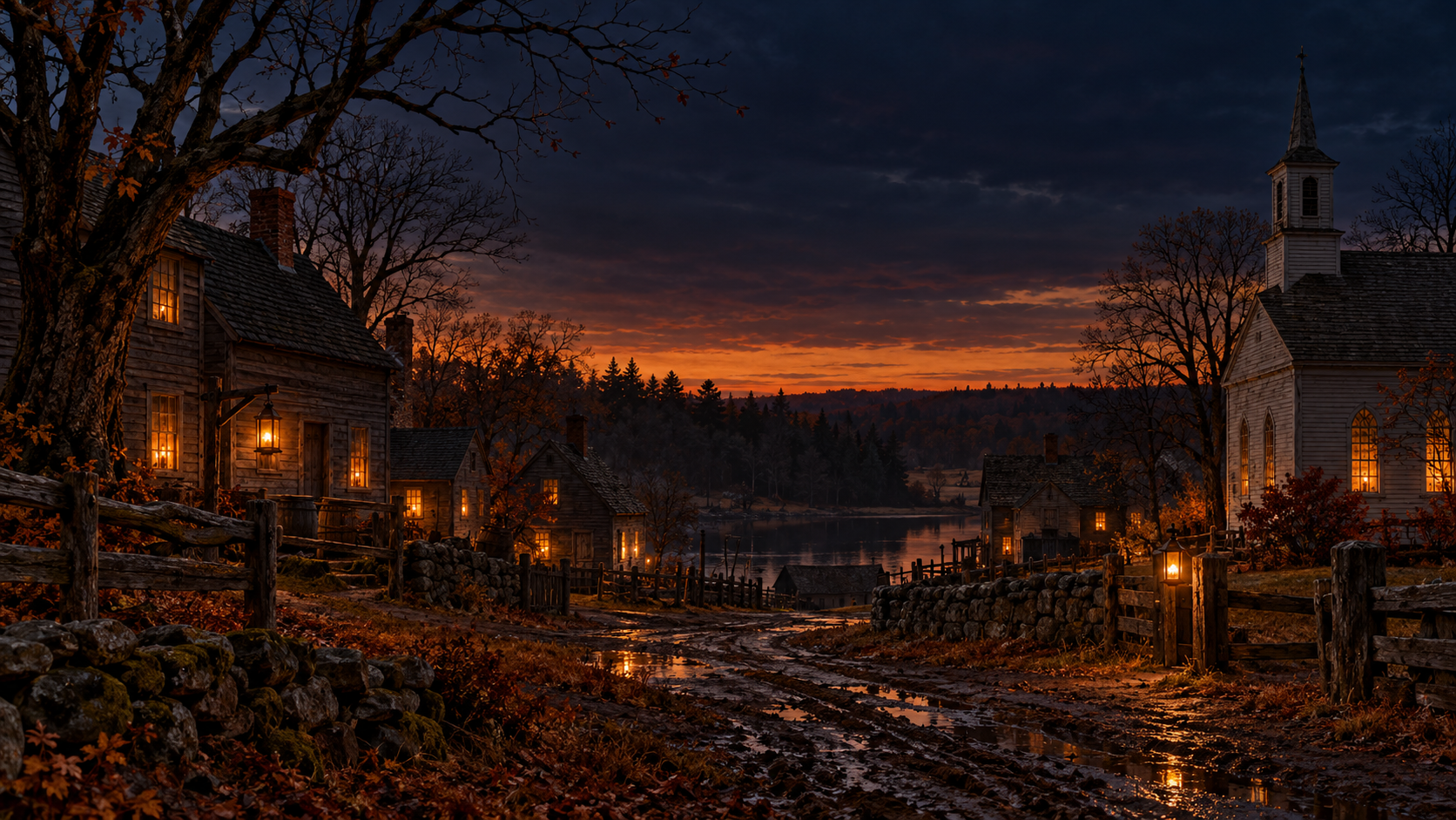 Illustrative artwork for Salem Witch Trials